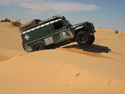 Landrover Wüste